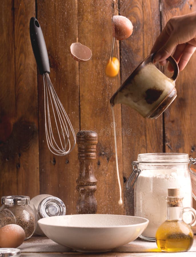 Cooking Pancake, Motion, Action Stock Image Image of pancake