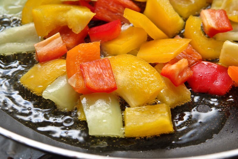 Cooking Peppers Picture. Image 8279252