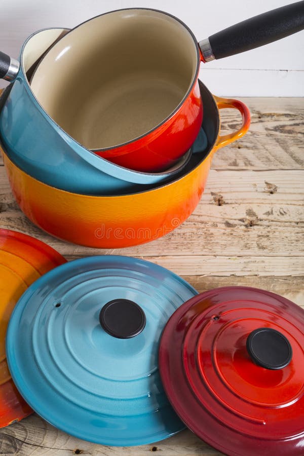 Cooking pots pans and lids stock photo. Image of pots 71912840