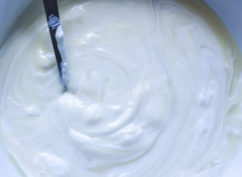 Cooking Process of Ice Cream. Stock Image Image of festive