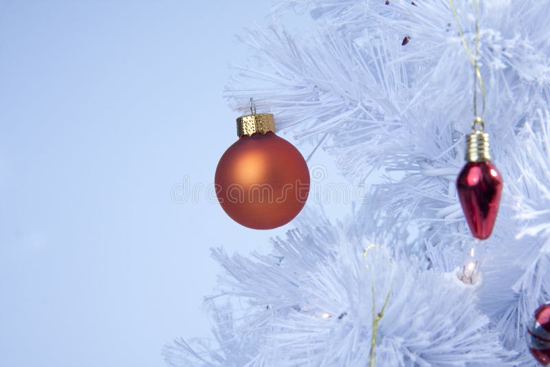 Cool blue christmas stock photos