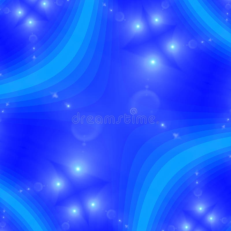 Cool Blue Light Abstract Blurs Background royalty free illustration