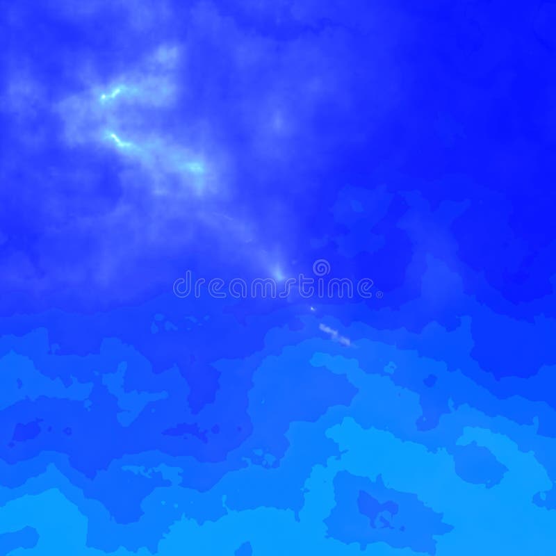 Cool Blue Light Abstract Blurs Background vector illustration