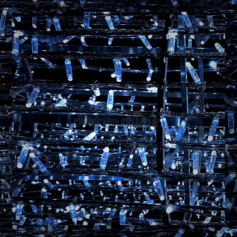 Cool Blue Lights Shades Abstract Background royalty free stock image