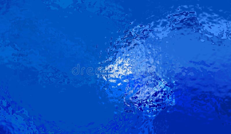 Cool Blue Space Lights Abstract Backgrounds royalty free illustration