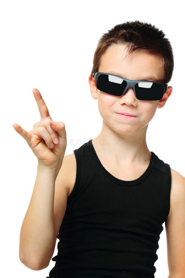 Cool boy stock image. Image of staring, cheerful, handsome 46598713
