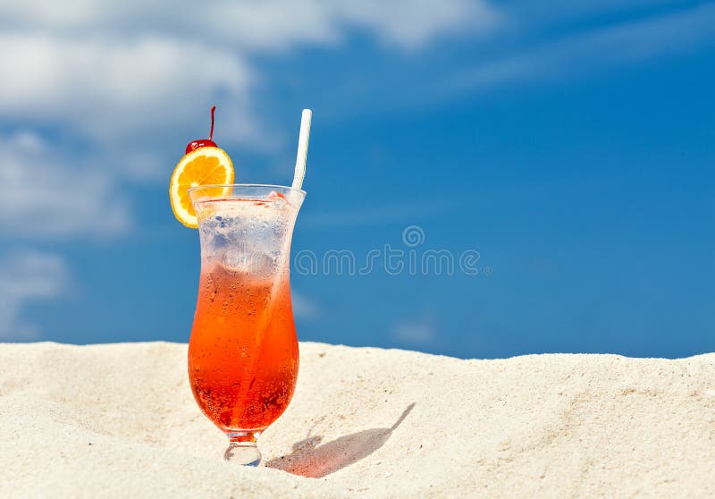 Cool drink in scorching desert