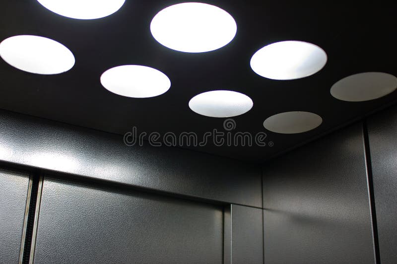 Cool elevator royalty free stock photography