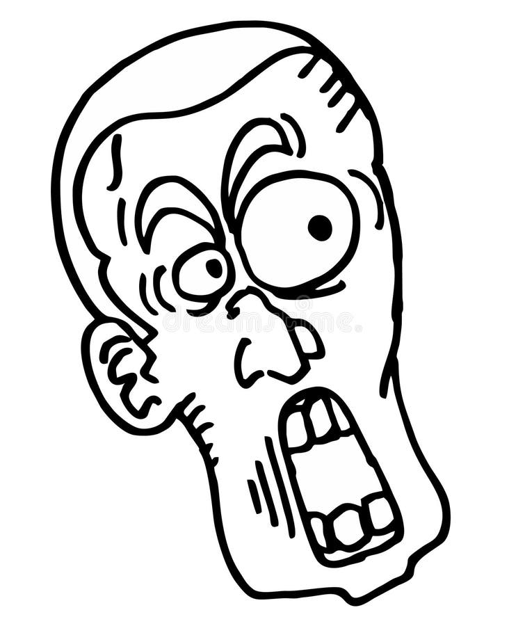 Cool face vector illustration