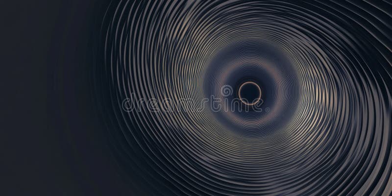 A cool grey background with soft gradients and concentric circles creating a hypnotic, flowing royalty free stock image