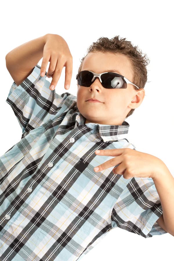 Cool Kid Stock Image. Image Of Positivity, Trendy, Male - 10482439