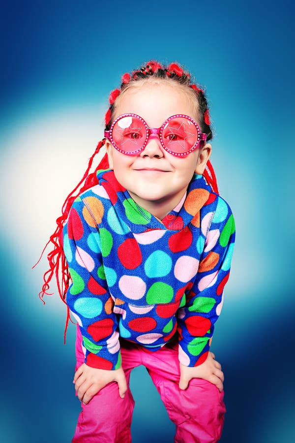 Red Braids Stock Photo Image Of Dream Funny Emotional 31094828