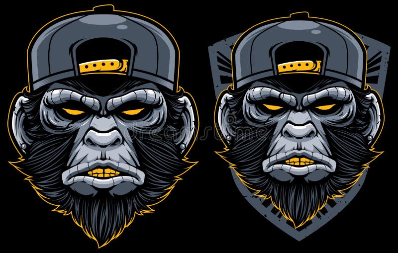 Cool Monkey Mascot