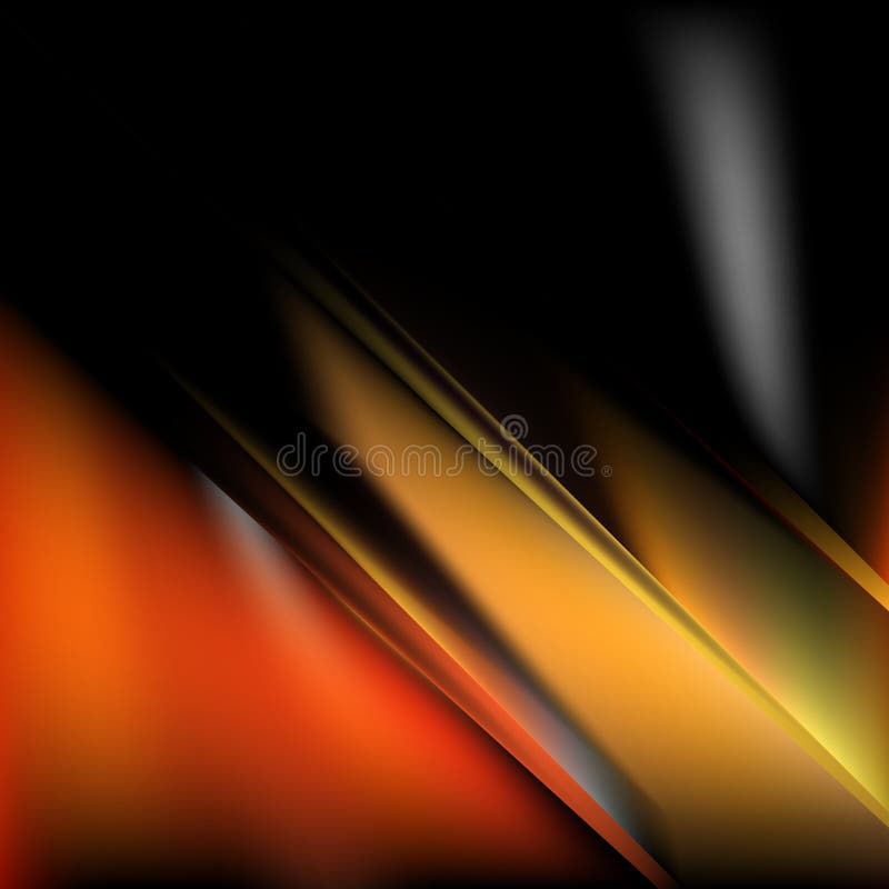 Cool Orange Background Vector Image Stock Vector Illustration of