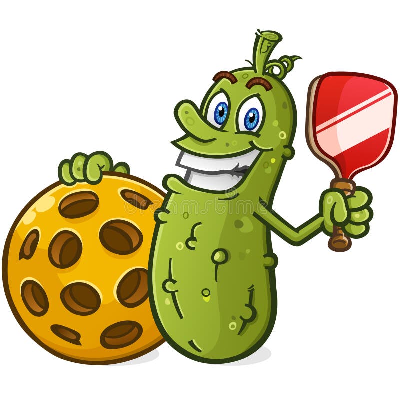 Pickle Holding a Sign stock vector. Illustration of eating - 24681139
