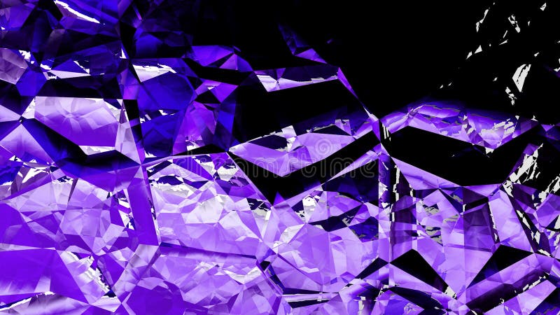 Cool Purple Crystal Background Stock Illustration - Illustration of luxury,  futuristic: 144362282