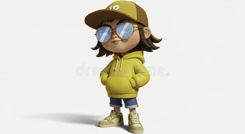 Coole Kid vector illustratie