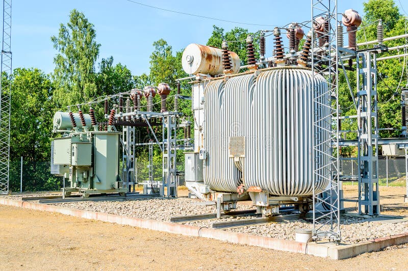 Cooling Coils in Electric Power Station Stock Image Image of cables, equipment 32784389