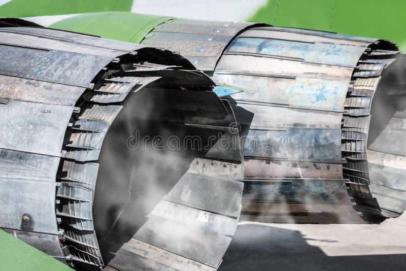 Cooling Down Adjustable Nozzles of the Combat Aircraft Engine Stock