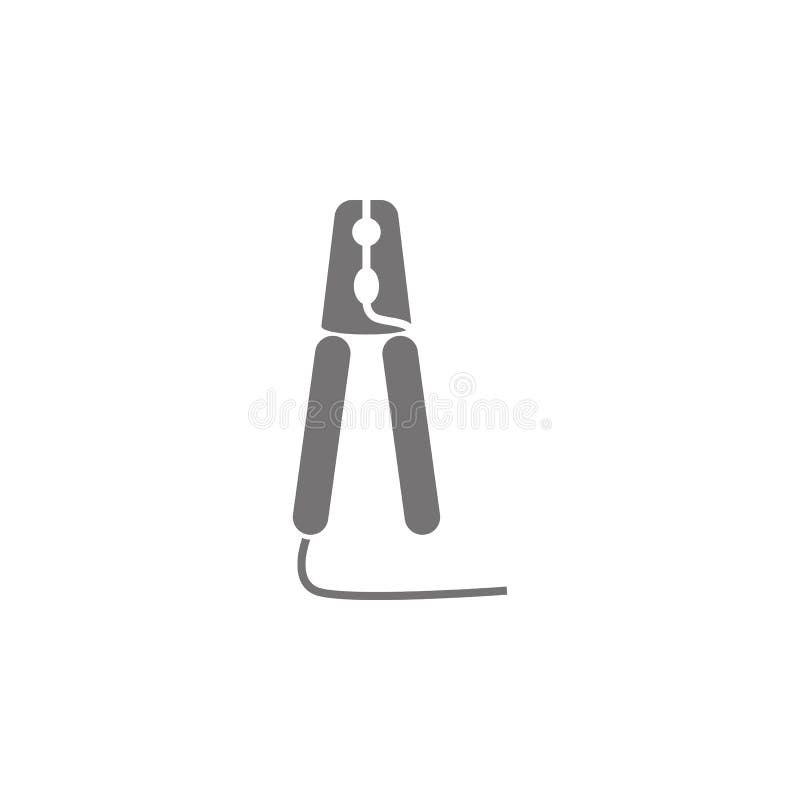 Cooper clamps icon royalty free illustration Cooper clamps icon royalty free illustration
