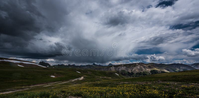 Coordenador Pass Alpine Loop fotos de stock royalty free Coordenador Pass Alpine Loop fotos de stock royalty free
