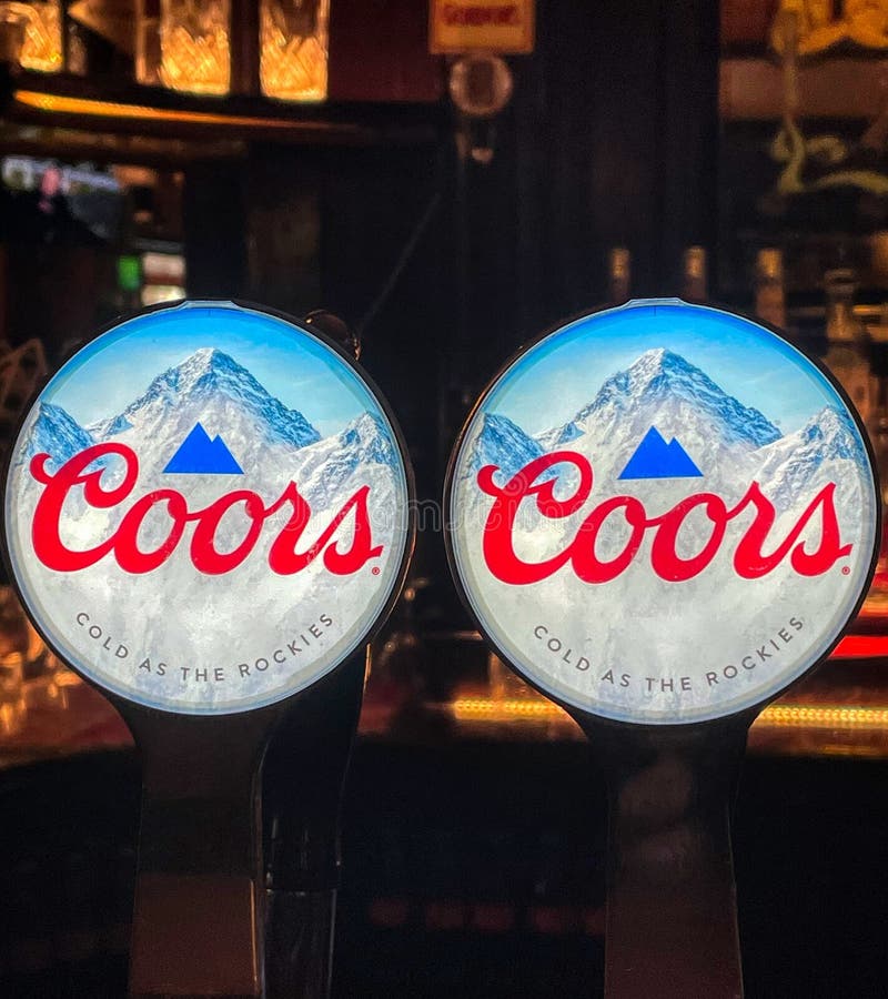 Coors Lager editorial image. Image of irish, cold, beer 259388660