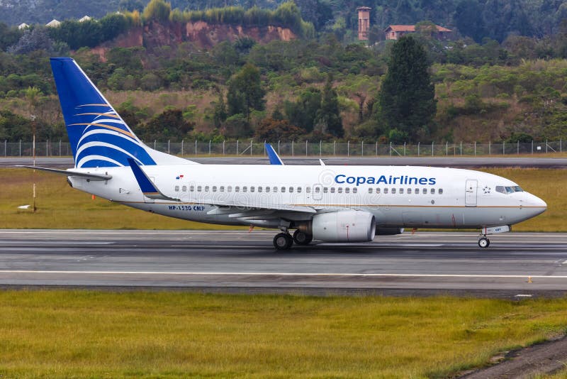 Copa Airlines Boeing 737 Airplane Bogota Airport Fepafut Special Livery  Editorial Stock Photo - Image of airways, airline: 181028388