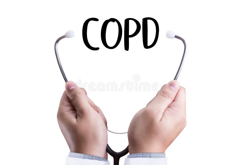 COPD Chronic obstructive pulmonary disease health medical concept stock image COPD Chronic obstructive pulmonary disease health medical concept stock image