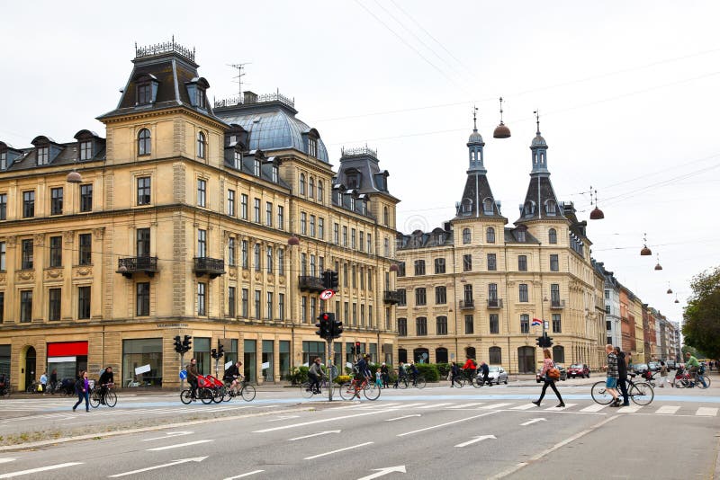 Copenhaga, Dinamarca imagens de stock