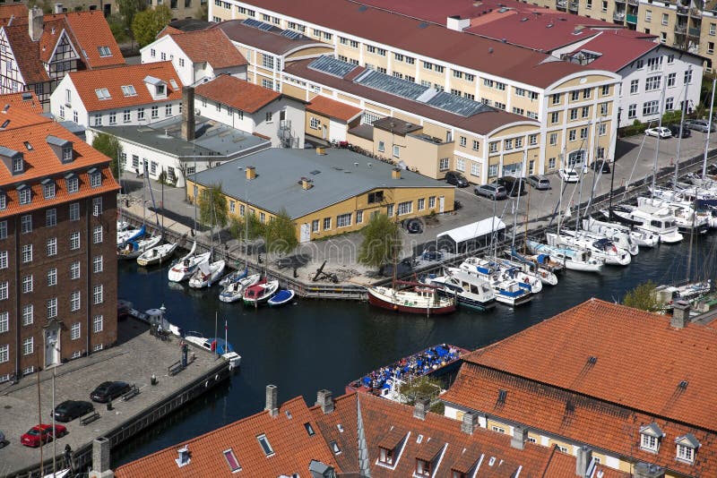 Copenhagen From Above. Copenhagen. Denmark