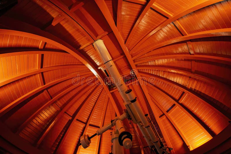 Telescope of the Round Tower Editorial Stock Image Image of building