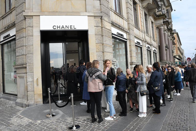 OFFICIL OPENING of CHANEL BOUTIUE COPENHAGEN Editorial Photo - Image of france, 114697966