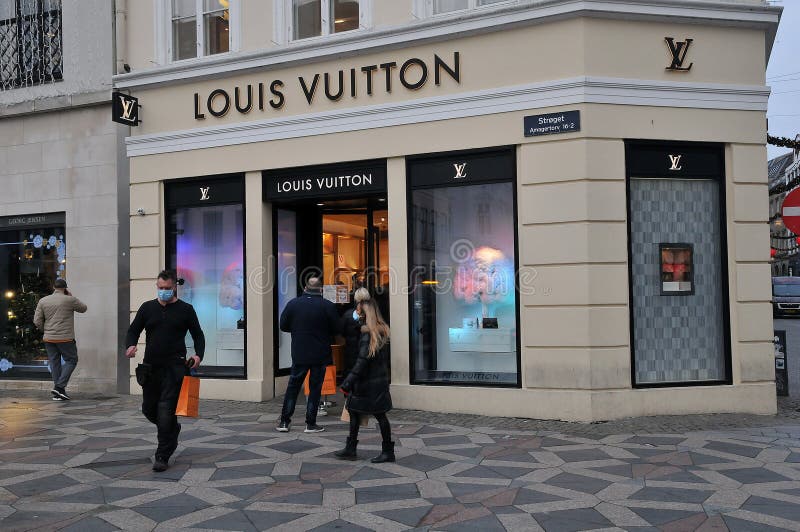 Young People Waiting in Line To Enter Louis Vuitton Shop in the City Centre  Editorial Stock Photo - Image of denmark, copenhagen: 232850193