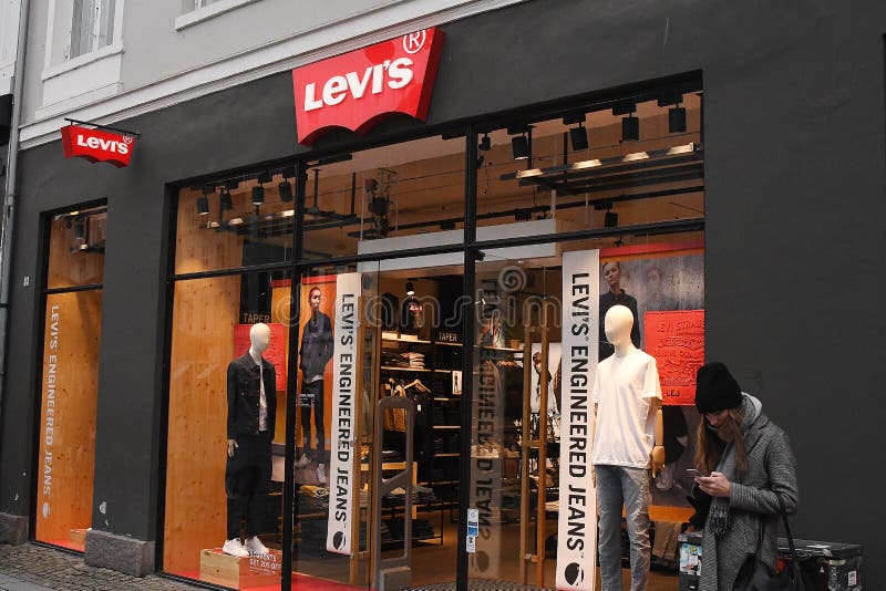 LEVIS STORE COPENHAGEN Editorial Stock Image - Image of america: