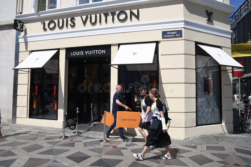 French Luxury Lois Vuitton Store in Copenhagen Denmark Editorial Stock  Image - Image of finase, french: 142790719