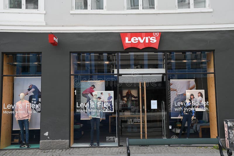 LEVIS STORE in COPENHAGEN DENMARK Editorial Stock Image - Image of elvis,  jeans: 182248774