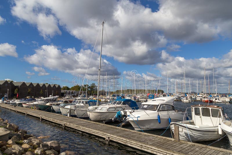 Kastrup Yacht Harbour in Copenhagen, Denmark