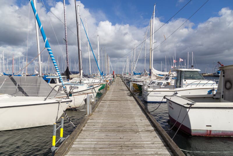 Kastrup Yacht Harbour in Copenhagen, Denmark