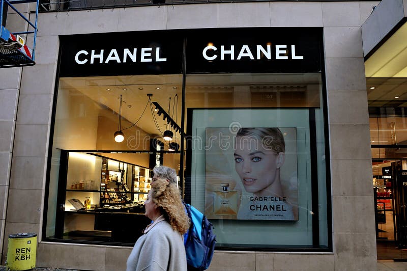 Walk by Chanel Store in Copenhagen Denmark Editorial - Image of business, economy: 162357220