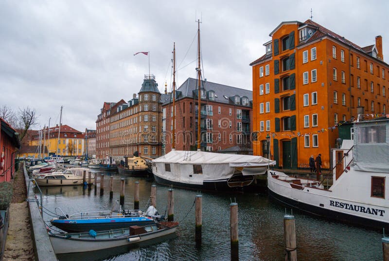 Copenhagen Historical City Center Editorial Photography - Image of ...