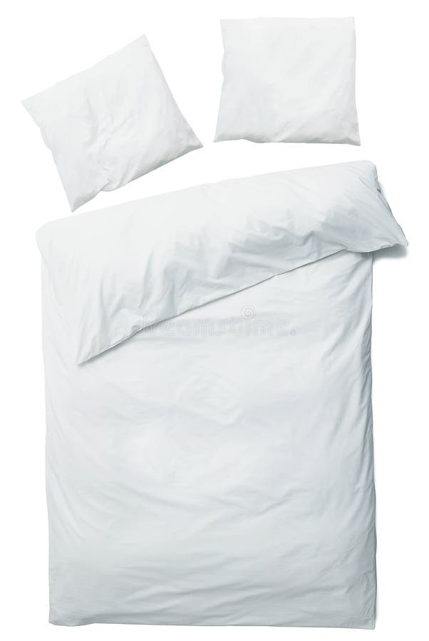 Coperta e cuscini bianchi fotografia stock Coperta e cuscini bianchi fotografia stock