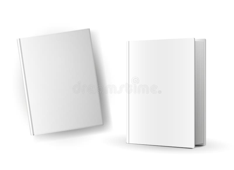 Copertine di libro in bianco royalty illustrazione gratis Copertine di libro in bianco royalty illustrazione gratis