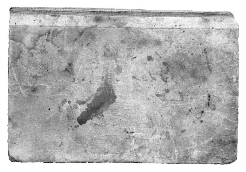 Copertura in bianco e nero stagionata del tascabile fotografia stock Copertura in bianco e nero stagionata del tascabile fotografia stock