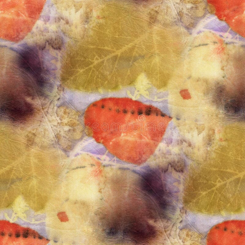 Imprimé botanique sans couture illustration stock