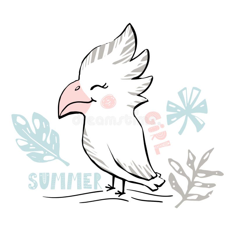 Copie Mignonne De Bebe De Cacatoes Animal Africain Frais Illustration De Vecteur Illustration Du Douche Savanna Copie Mignonne De Bebe De Cacatoes Animal Africain Frais Illustration De Vecteur Illustration Du Douche Savanna