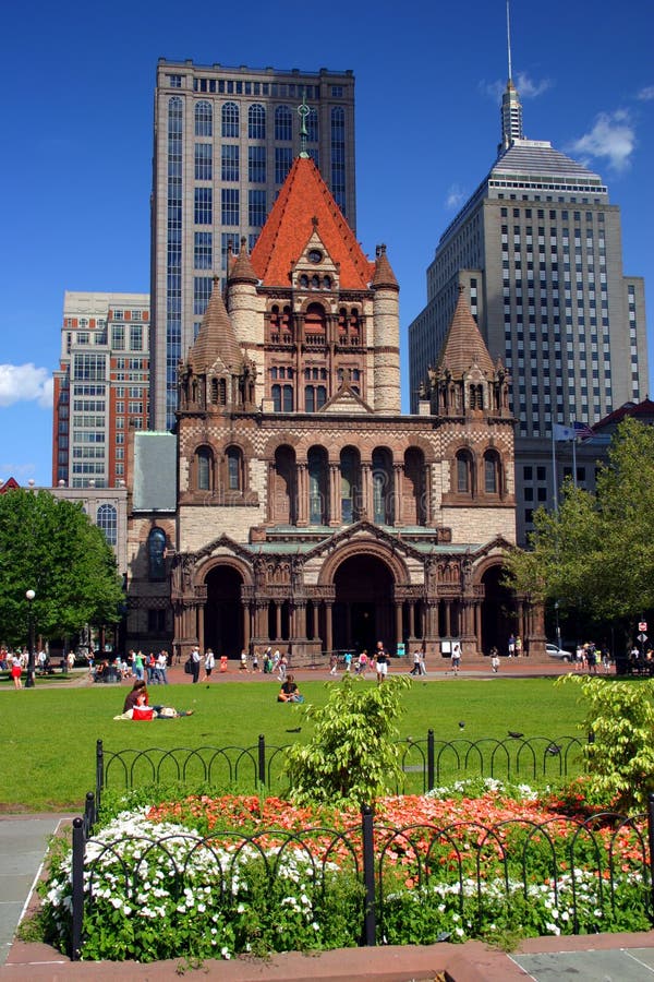 Copley Square, Boston royalty free stock images