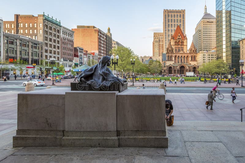 Copley Square royalty free stock photos