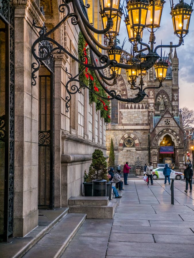 Copley Square royalty free stock photography