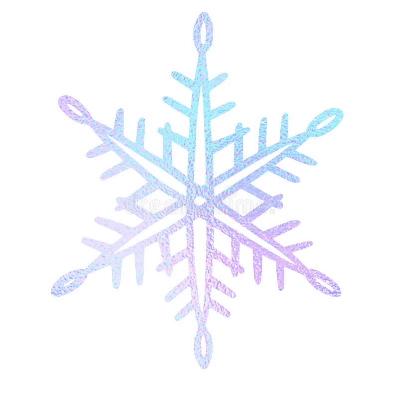 Establecer los copos de nieve en el estilo de dibujo para el diseño de  invierno navidad y tema de invierno icono de copo de nieve pintado