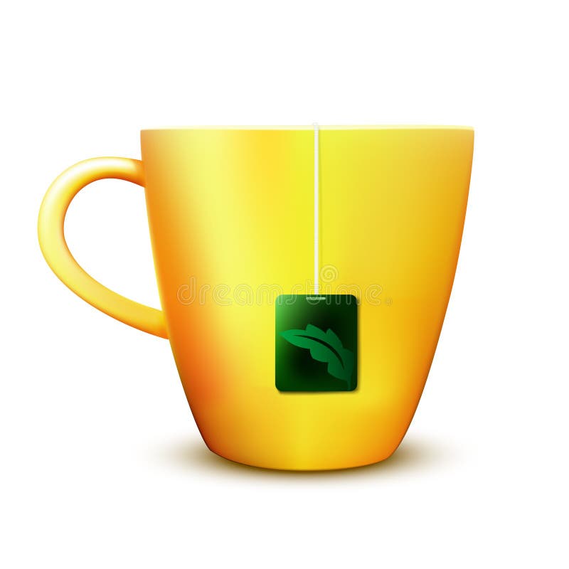 Vector chávena de chá ilustração do vetor